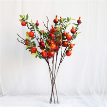 Simulation 5 Fork Berry Red Bean Branch Fortune Fruit Foam Chinese Hawthorn Pulp Berry Real Shooting Props Simulation 5 Fork Berry Red Bean Branch Fortune Fruit Foam Chinese Hawthorn Pulp Berry Real Shooting Props