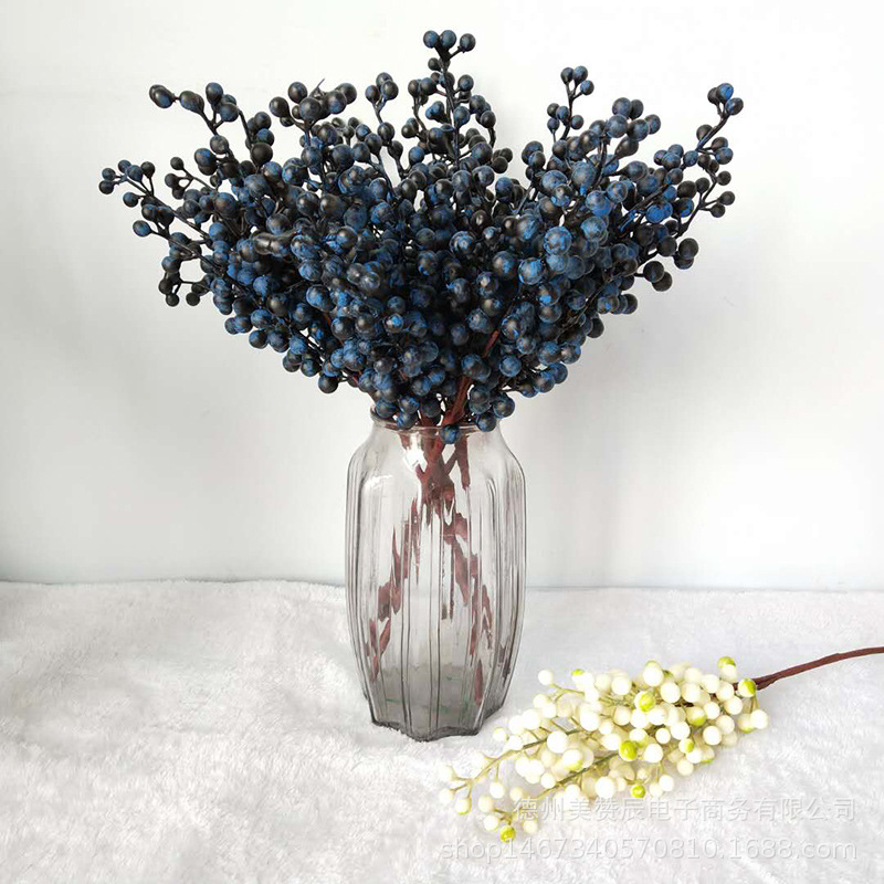 Simulation 5 Fork Berry Red Bean Branch Fortune Fruit Foam Chinese Hawthorn Pulp Berry Real Shooting Props Simulation 5 Fork Berry Red Bean Branch Fortune Fruit Foam Chinese Hawthorn Pulp Berry Real Shooting Props