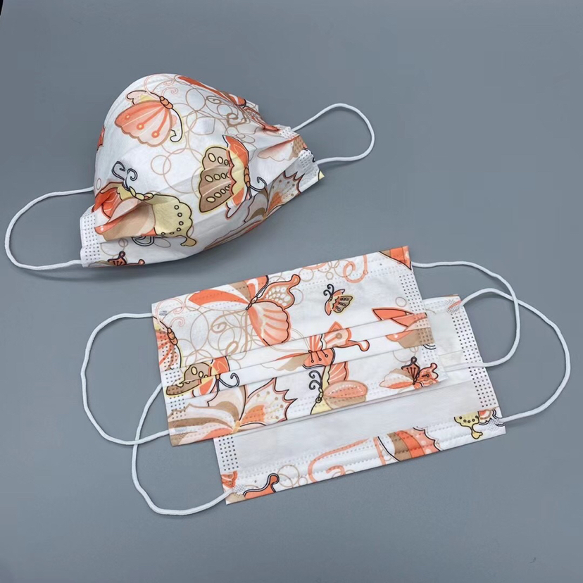 Mask, Disposable Mask, Non-Woven Mask, Children's Mask, Adult Printed Mask