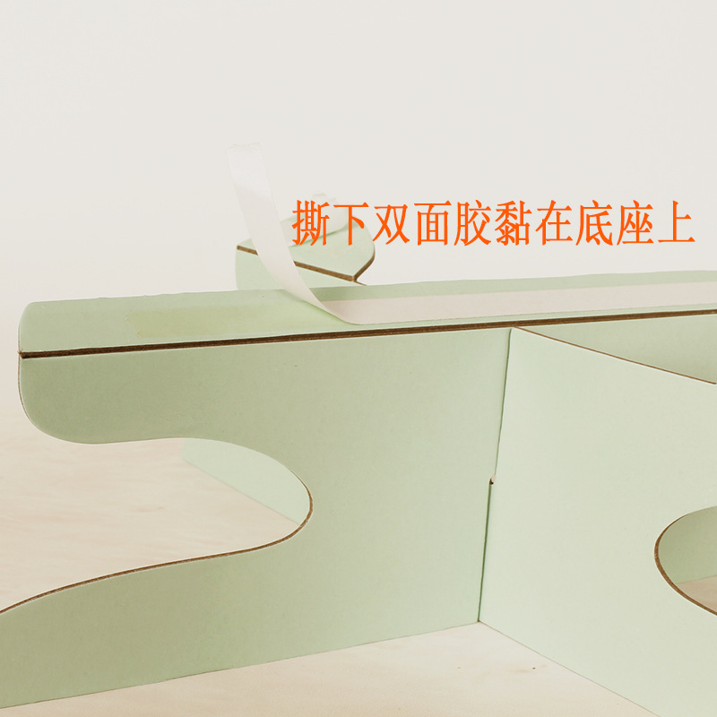 Factory Wholesale Single-Layer Paper Cake Rack Children's Birthday Party Dress up Disposable Pastry Dessert Shelves