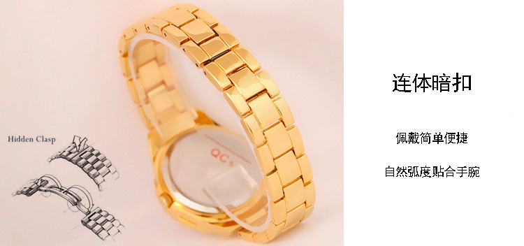 BS New Arrival Hot Sale Watch Factory Direct Sales Foreign Trade Linked List Women's Watch Full of Diamonds One Piece Dropshipping Fa0280l