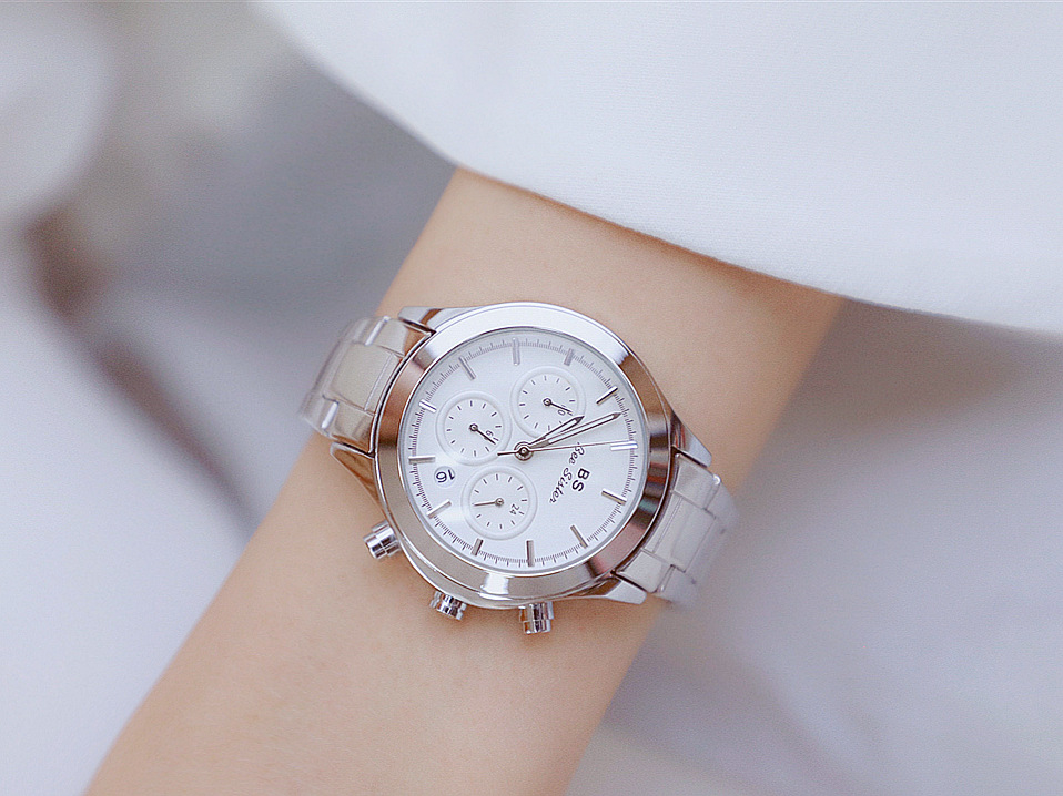 BS New Arrival Hot Sale Watch Factory Direct Sales Foreign Trade Linked List Customization Women's Watch Full of Diamonds One Piece Dropshipping B0903
