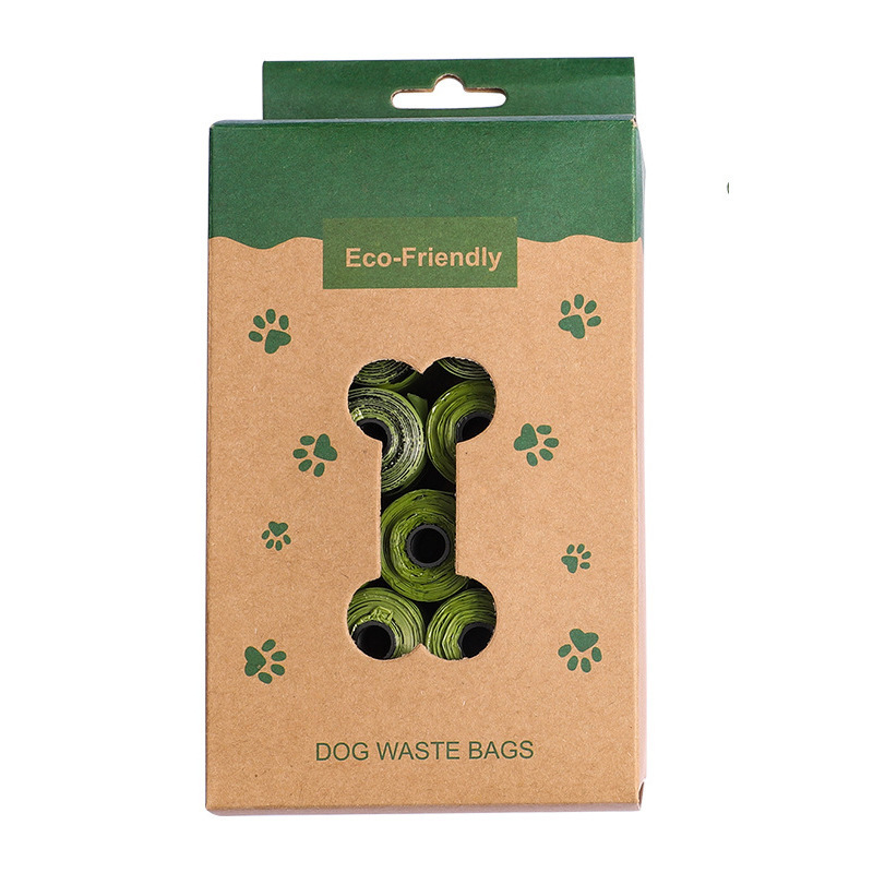 Pet Degradable Garbage Bag Dog Cat Disposable Shovel Shit Stool Bag Garbage Bag Pet Supplies
