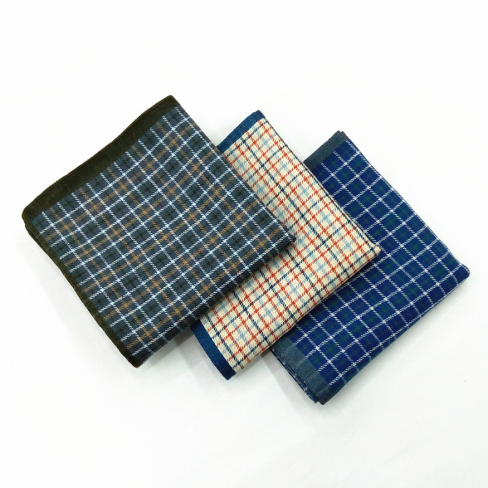 Pure cotton neutral small checked dabbing at square dabbing at 43*43 foreign trade list