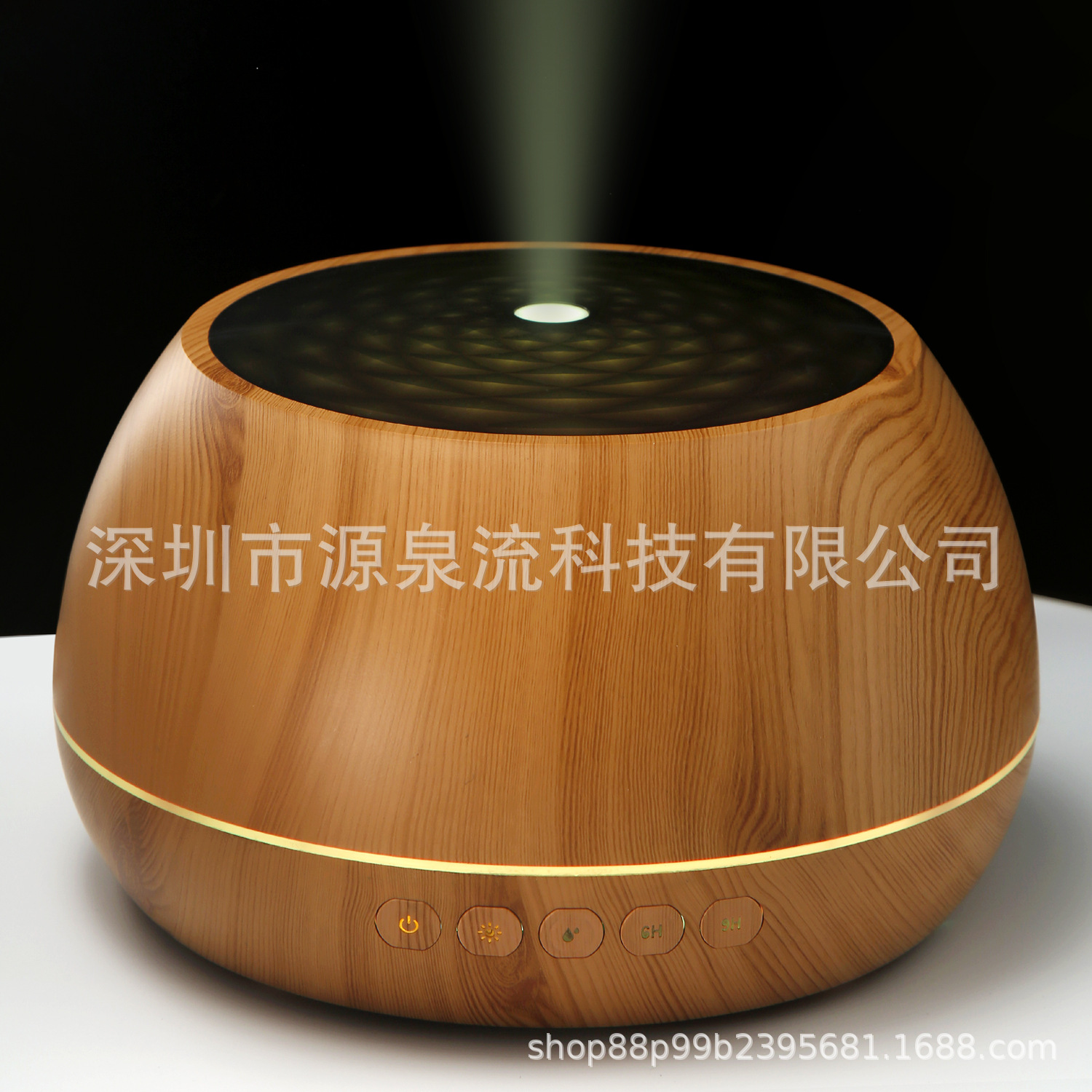 Air Disinfection Anion Ultrasonic Aroma Diffuser Humidifier 1000ml Household Mute Air Purification Nebulizing Diffuser