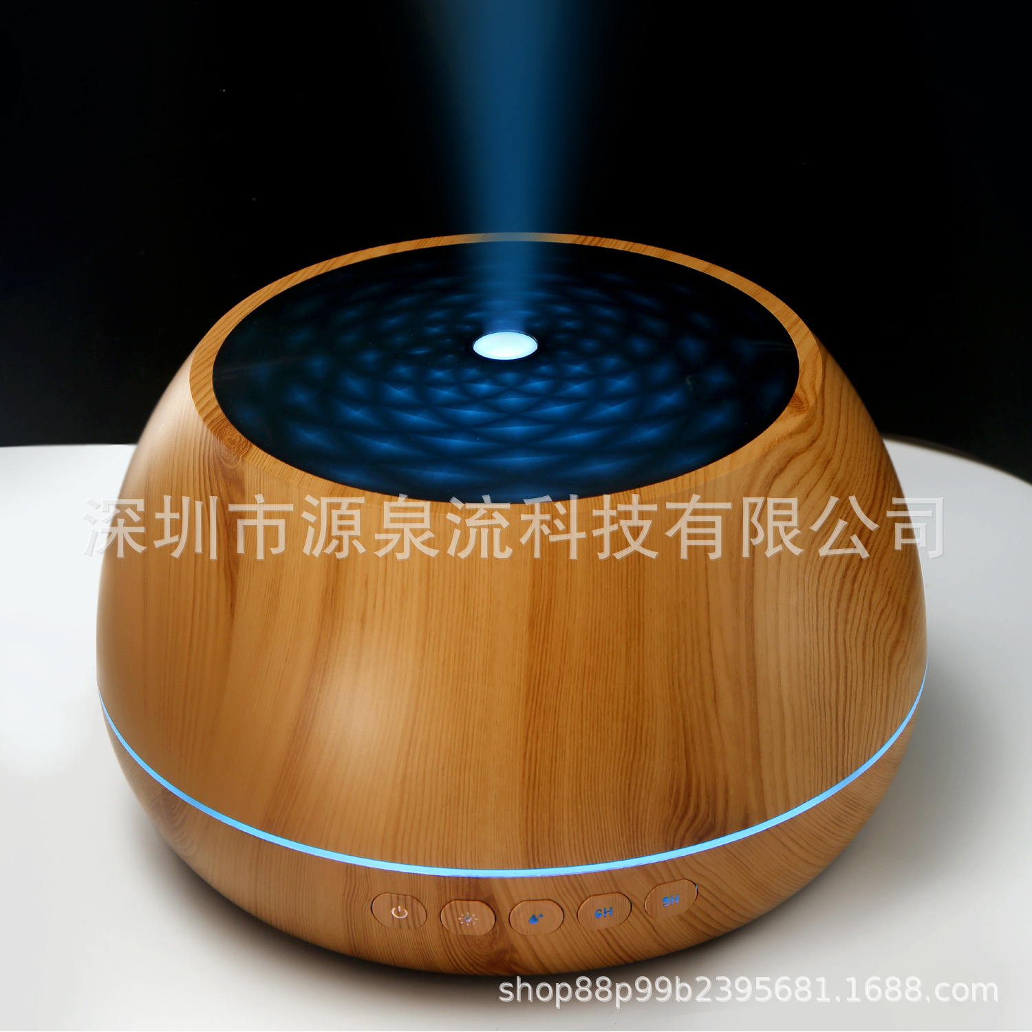 Air Disinfection Anion Ultrasonic Aroma Diffuser Humidifier 1000ml Household Mute Air Purification Nebulizing Diffuser