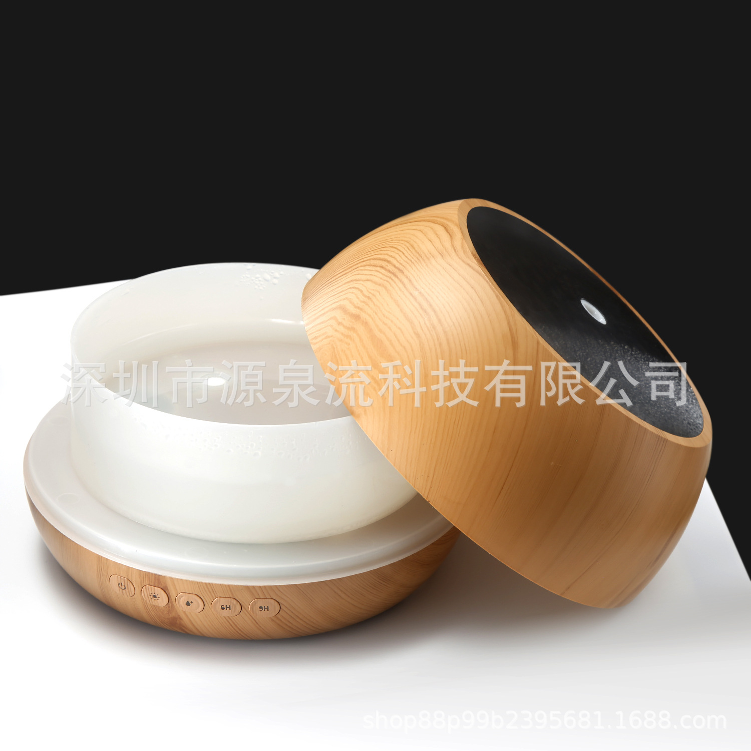 Air Disinfection Anion Ultrasonic Aroma Diffuser Humidifier 1000ml Household Mute Air Purification Nebulizing Diffuser