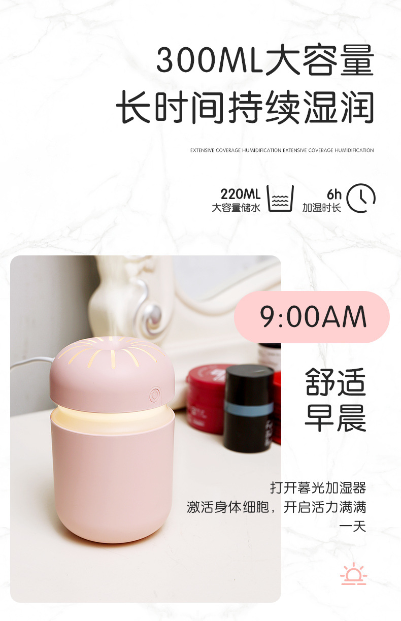 New Mini Household Atomizer Small Hydrating Aroma Diffuser Car Humidifier Creative USB Air Humidifier