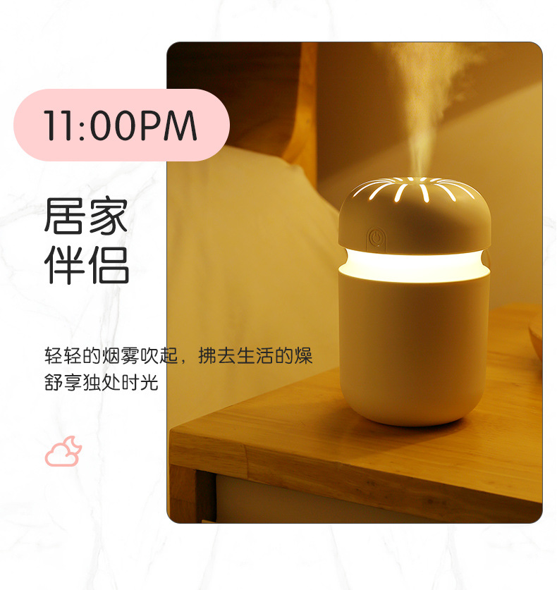 New Mini Household Atomizer Small Hydrating Aroma Diffuser Car Humidifier Creative USB Air Humidifier