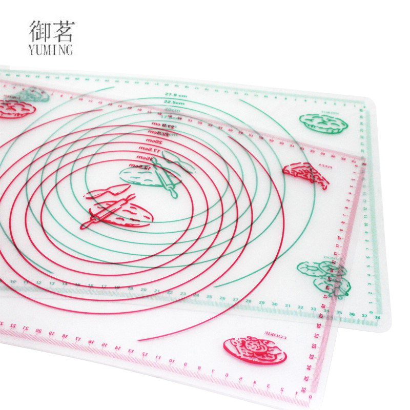 Frosted Classification Slice Cutting Board Plastic Cut Fruit Tray Picnic Non-Slip Transparent Cutting Board Disposable Large Cutting Board