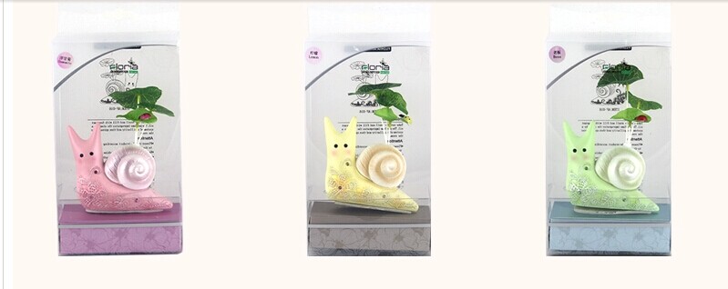 Little snail aroma essential oil sets free room/car perfume car WNT-066