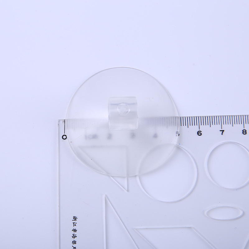 PVC Suction Disc Mushroom-Shaped Haircut Suction Cup 52mm Glass Suction Tray Daily Necessities Hook