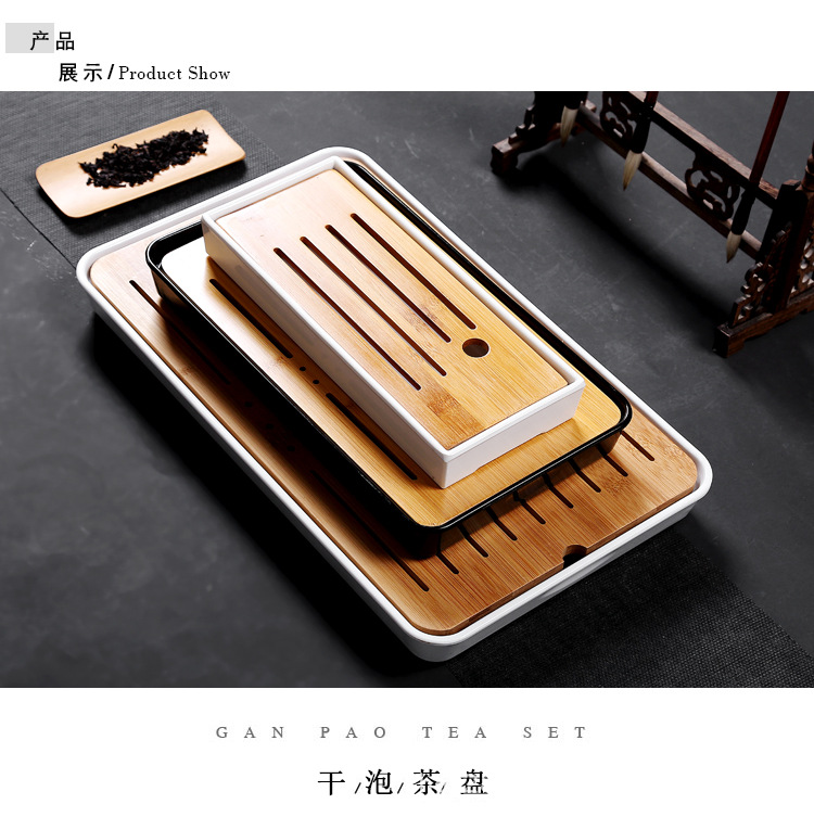 Japanese-Style Simple Dry Tea Tray Melamine Bamboo Small Tea Table Travel Tea Set Hotel Dry Tea Table Tray Wholesale Japanese-Style Simple Dry Tea Tray Melamine Bamboo Small Tea Table Travel Tea Set Hotel Dry Tea Table Tray Wholesale