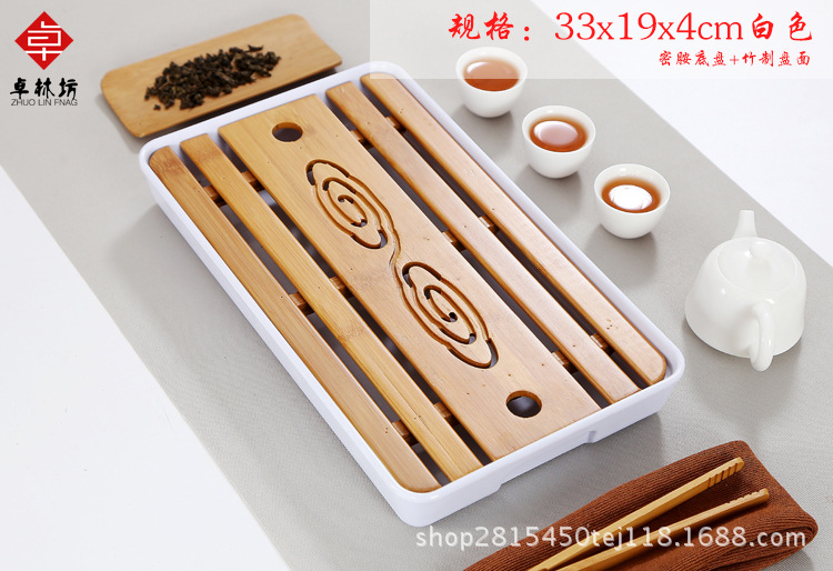 Japanese-Style Simple Dry Tea Tray Melamine Bamboo Small Tea Table Travel Tea Set Hotel Dry Tea Table Tray Wholesale Japanese-Style Simple Dry Tea Tray Melamine Bamboo Small Tea Table Travel Tea Set Hotel Dry Tea Table Tray Wholesale