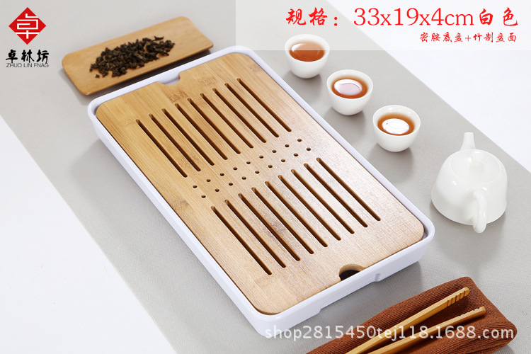 Japanese-Style Simple Dry Tea Tray Melamine Bamboo Small Tea Table Travel Tea Set Hotel Dry Tea Table Tray Wholesale Japanese-Style Simple Dry Tea Tray Melamine Bamboo Small Tea Table Travel Tea Set Hotel Dry Tea Table Tray Wholesale