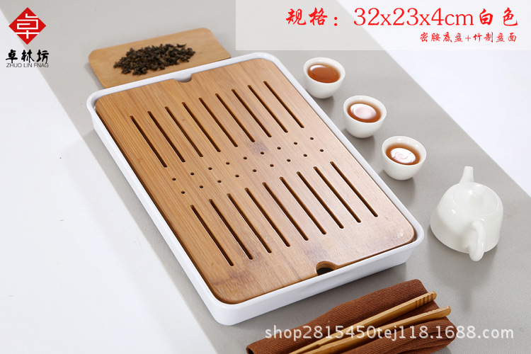 Japanese-Style Simple Dry Tea Tray Melamine Bamboo Small Tea Table Travel Tea Set Hotel Dry Tea Table Tray Wholesale Japanese-Style Simple Dry Tea Tray Melamine Bamboo Small Tea Table Travel Tea Set Hotel Dry Tea Table Tray Wholesale