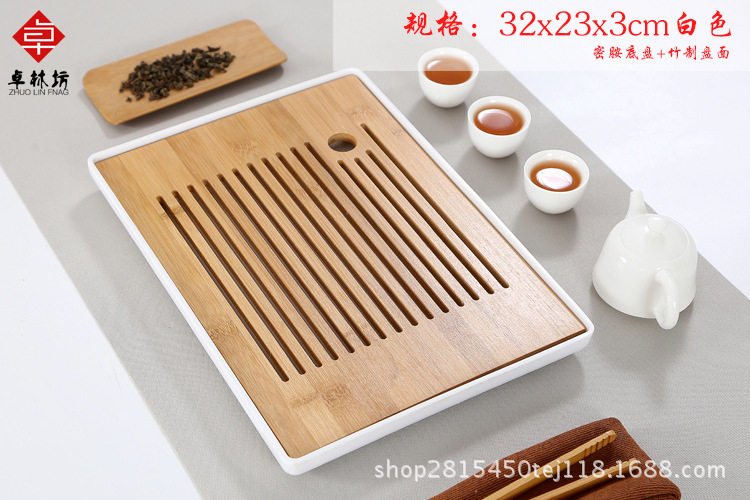 Japanese-Style Simple Dry Tea Tray Melamine Bamboo Small Tea Table Travel Tea Set Hotel Dry Tea Table Tray Wholesale Japanese-Style Simple Dry Tea Tray Melamine Bamboo Small Tea Table Travel Tea Set Hotel Dry Tea Table Tray Wholesale
