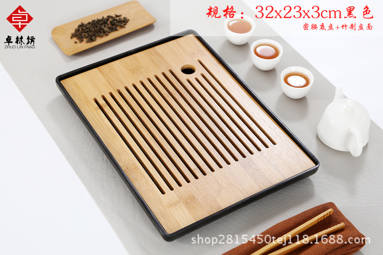 Japanese-Style Simple Dry Tea Tray Melamine Bamboo Small Tea Table Travel Tea Set Hotel Dry Tea Table Tray Wholesale Japanese-Style Simple Dry Tea Tray Melamine Bamboo Small Tea Table Travel Tea Set Hotel Dry Tea Table Tray Wholesale