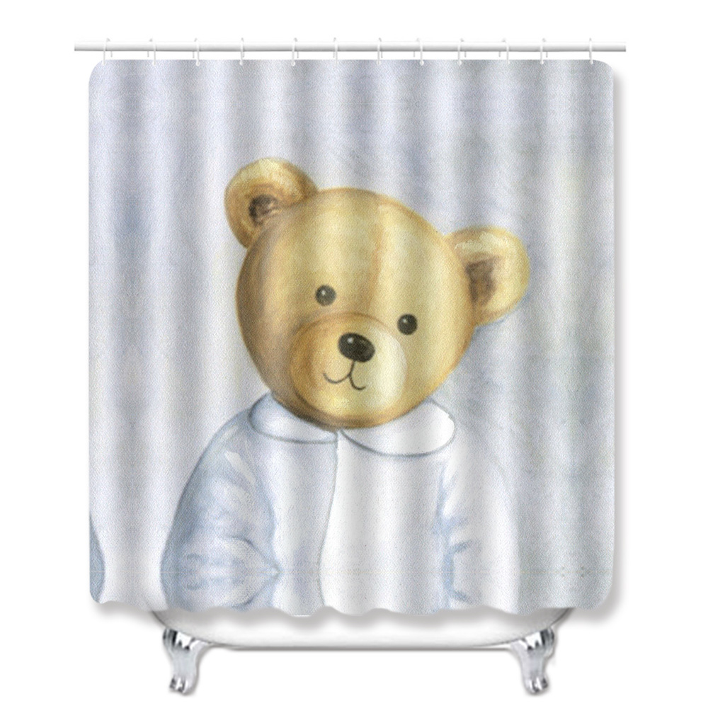Abstract Bathroom Mats Combination 4 PCs Set Toilet Carpet Shower Room Mat Mat Cross-Border Delivery