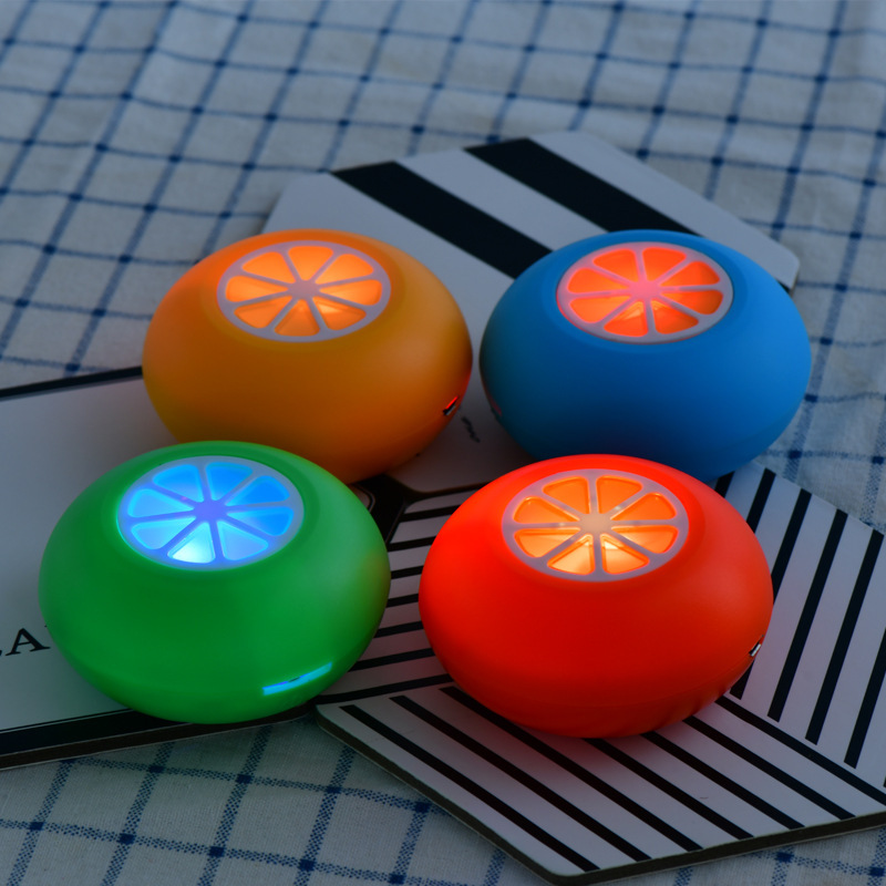 Lemon Aromatherapy Diffuser New Mini Essential Oil Aroma Diffuser Non-Printed Home Car Fragrance Small Ultrasonic Aroma Diffuser