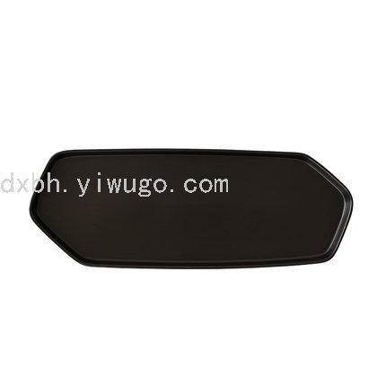 Creative Ceramic Sushi Plate Geometric Household Plate Tray Plate Dish Swing Plate Breakfast Plate Western Cuisine Plate
