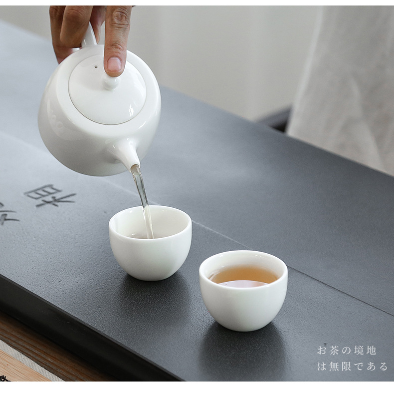 Dinghong Wujin Stone Tea Tray Simple Set Japanese Kung Fu Tea Set Custom Processing Embedded Stone Tea Tray Dinghong Wujin Stone Tea Tray Simple Set Japanese Kung Fu Tea Set Custom Processing Embedded Stone Tea Tray