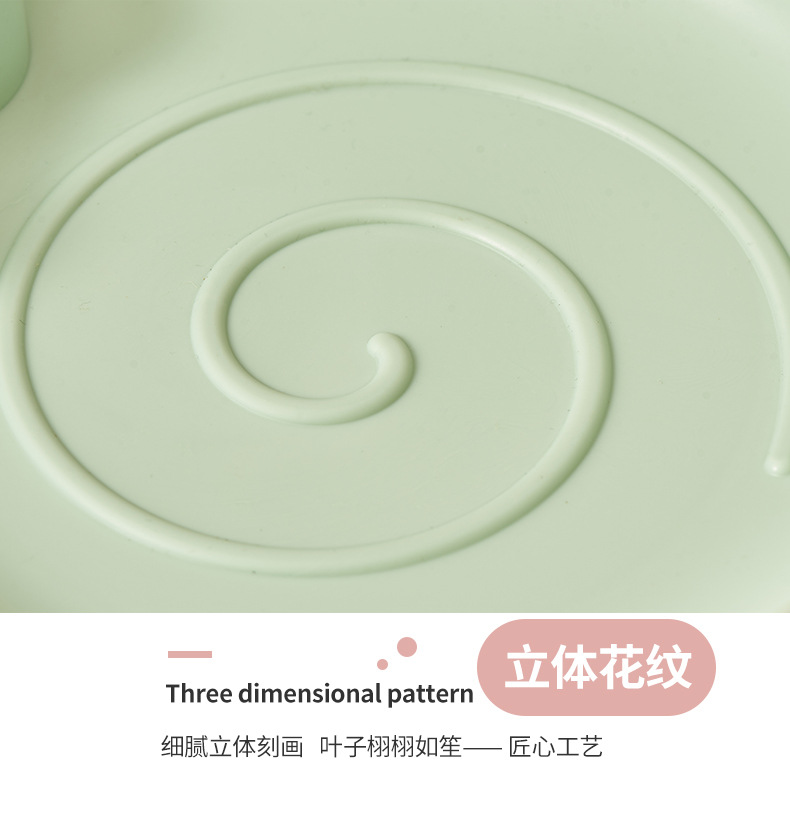 New Creative Fruit Plate Home Living Room Sunflower Seeds Nut Storage Tray Cute Plastic Candy Plate Snack Dish