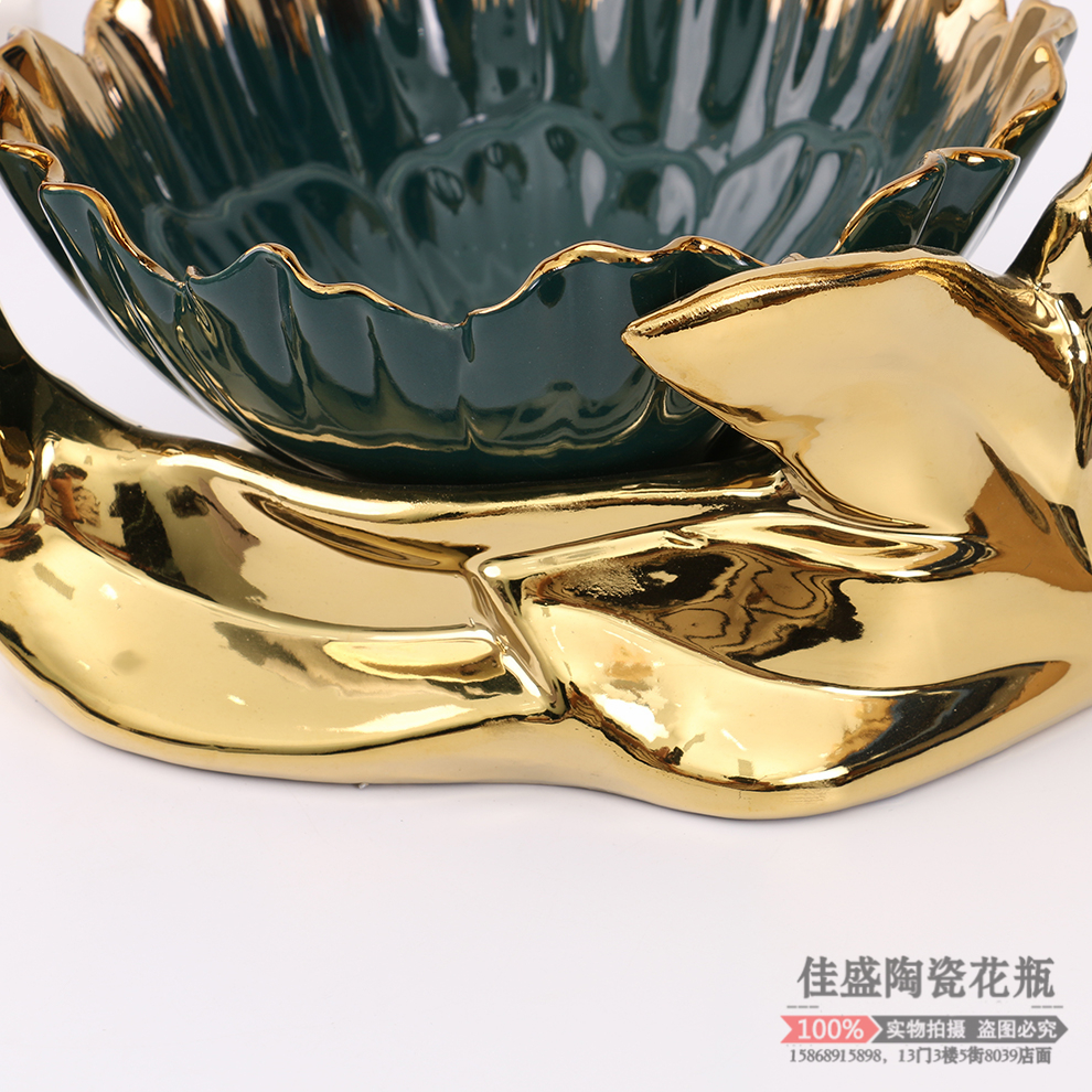 Nordic Ins Light Luxury Creative Fruit Plate Modern Home Living Room Candy Tray Coffee Table Decoration Internet Celebrity Snacks Fruit Plate