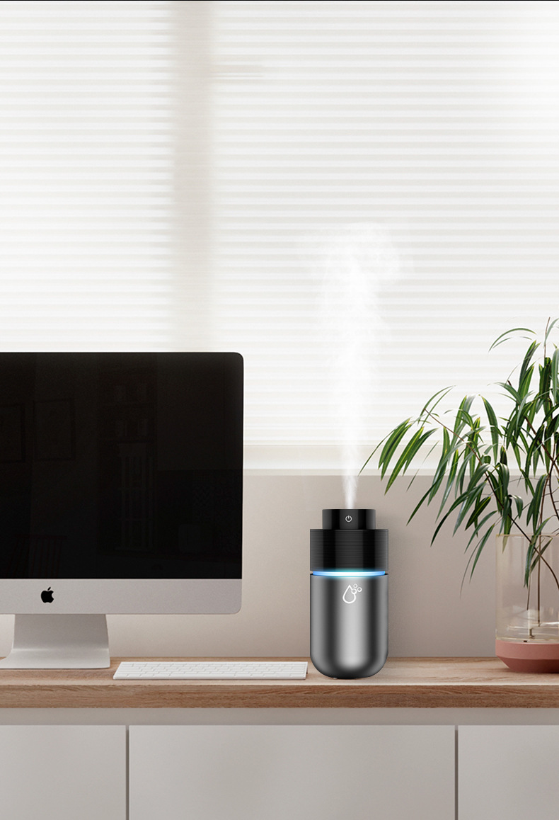 Car Humidifier Car Spray Air Purification Mini Oxygen Bar USB Car Aroma Diffuser Deodorant KQ-13