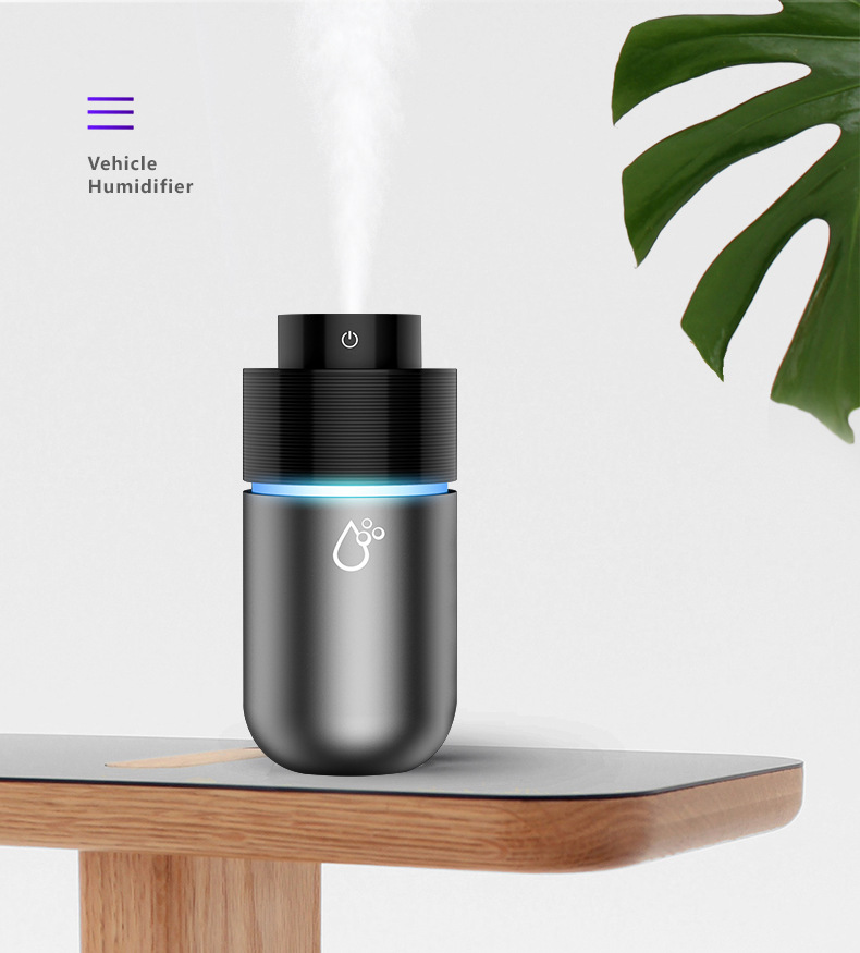 Car Humidifier Car Spray Air Purification Mini Oxygen Bar USB Car Aroma Diffuser Deodorant KQ-13