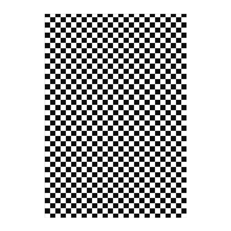 Chessboard Carpet Living Room Sofa Bedroom Bedside Blanket Girl Green Black And White Plaid Pastoral Ins Style Full Mat