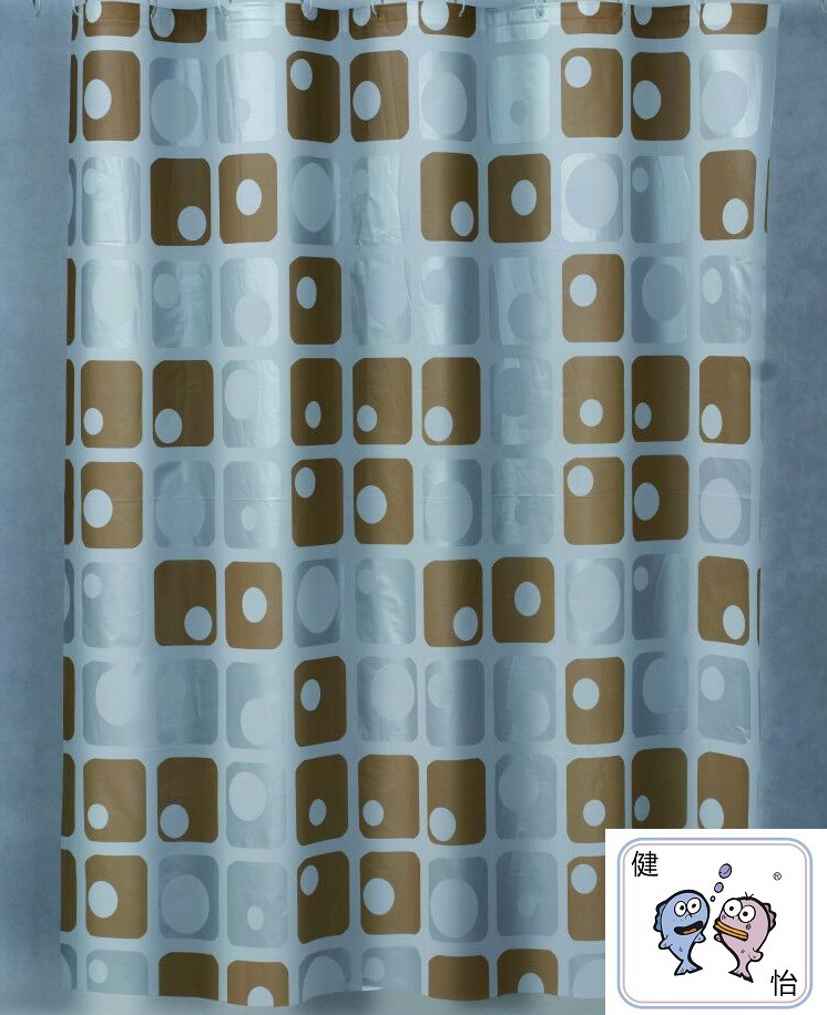Bathroom small curtain Bathroom bath off waterproof mouldproof new plastic small curtain thickened