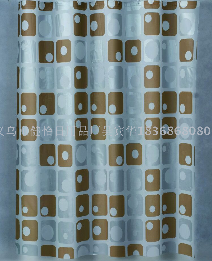 Bathroom small curtain Bathroom bath off waterproof mouldproof new plastic small curtain thickened