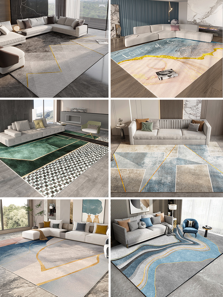Light Luxury High-Grade Carpet Living Room Coffee Table Carpet Sofa Nordic New Homehold Carpet Bedroom Cushions Floor Mat Large Area