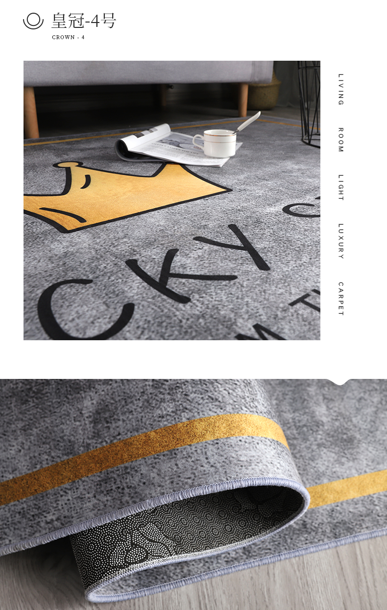 Light Luxury High-Grade Carpet Living Room Coffee Table Carpet Sofa Nordic New Homehold Carpet Bedroom Cushions Floor Mat Large Area Light Luxury High-Grade Carpet Living Room Coffee Table Carpet Sofa Nordic New Homehold Carpet Bedroom Cushions Floor Mat Large Area