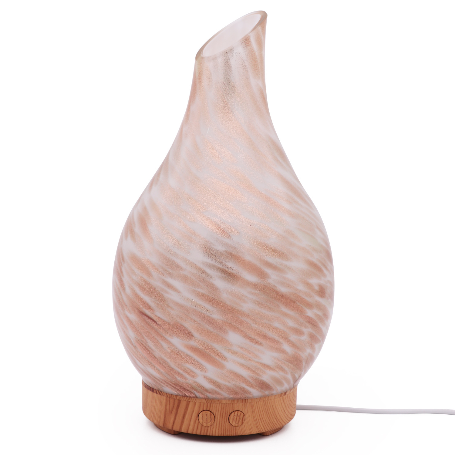2020 Cloud Glass Aroma Diffuser 100ml Atomizer Home Bedroom Living Room Ultrasonic Colorful Humidifier