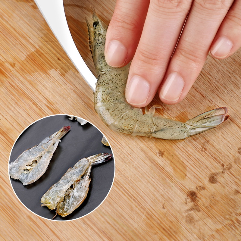 Stainless Steel Shrimp Line Removal Knife Household Shrimp Back Peeling Shrimp Removal Knife Kitchen Special Shrimp Line Removal Tool Knife