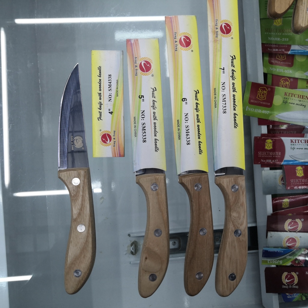 Factory Wooden Handle Knife Fruit Knife Chef Knife Kitchen Knives
