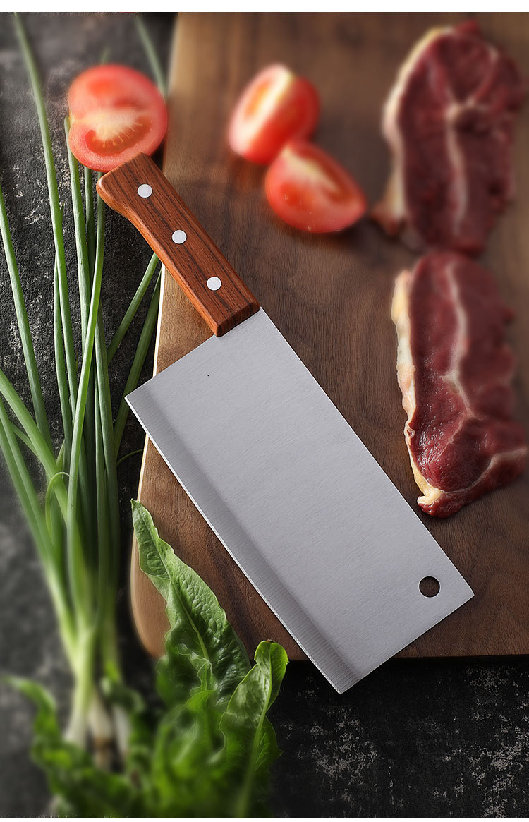 Stainless Steel Chinese Kitchen Knife Chef Kitchen Knife Cutting Food Cutting Stall Household Cutting Knife Stall