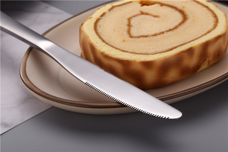 Western Steak Knife and Fork Western Tableware Wholesale Custom Logo Knife, Fork and Spoon Suit Stainless Steel Knife and Forks Spoon