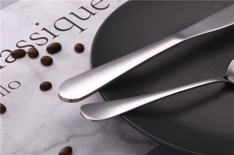 Western Steak Knife and Fork Western Tableware Wholesale Custom Logo Knife, Fork and Spoon Suit Stainless Steel Knife and Forks Spoon