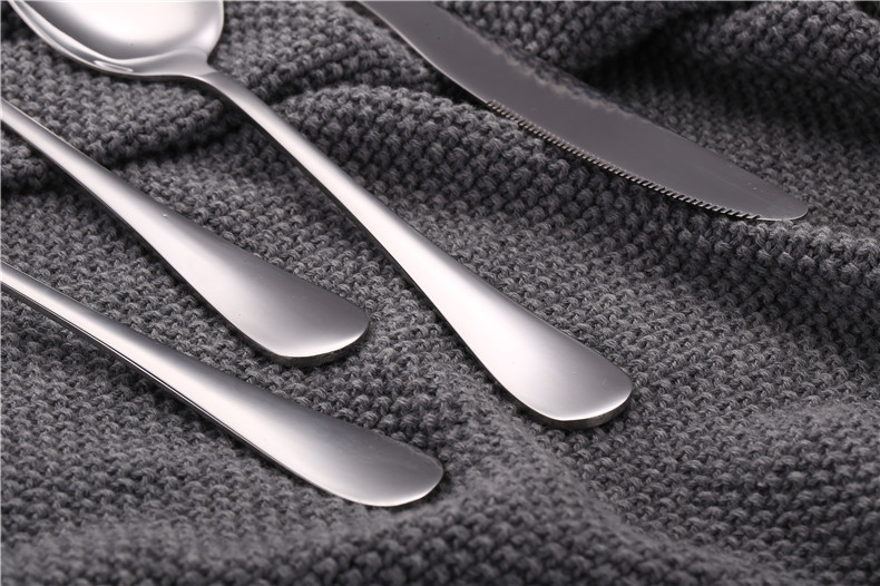 Western Steak Knife and Fork Western Tableware Wholesale Custom Logo Knife, Fork and Spoon Suit Stainless Steel Knife and Forks Spoon