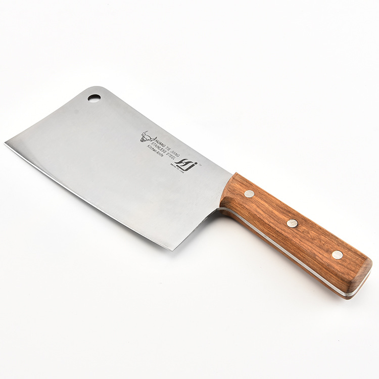 Factory Supply Thickened Stainless Steel Large Osteotome Slaughter Household Bone Cutting Knife Osteotome Kitchen Knife Kitchen Knife