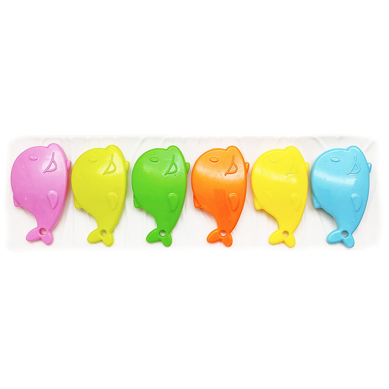 Factory Wholesale Candy-Colored Dolphin Whale Small Art Knife Portable Student Mini Knife Box Opener Utility Knife