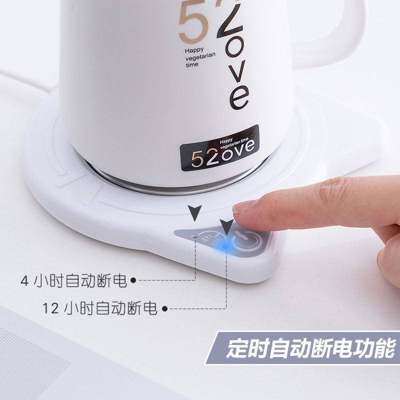 Cartoon Thermal Cup Pad Warm Coaster USB Heating Coaster 55 Degree Cup and Saucer Insulation Milk Heater Manufacturer