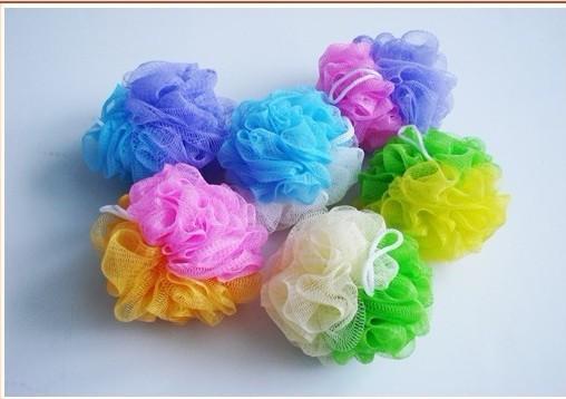 Manufacturer wholesale soft and affordable beauty bath shower bath ball bath ball shower bath flower.