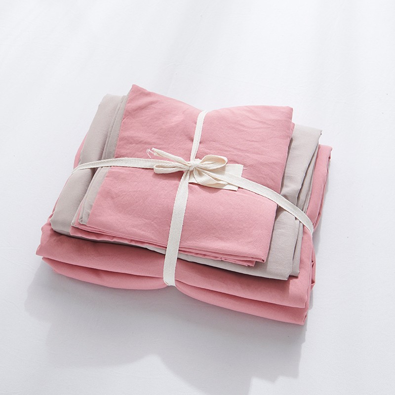 New Cotton USA Series Four-Piece Bedding Set Simple Nordic Quilt Cover Bed Sheet and Pillowcase New Cotton USA Series Four-Piece Bedding Set Simple Nordic Quilt Cover Bed Sheet and Pillowcase