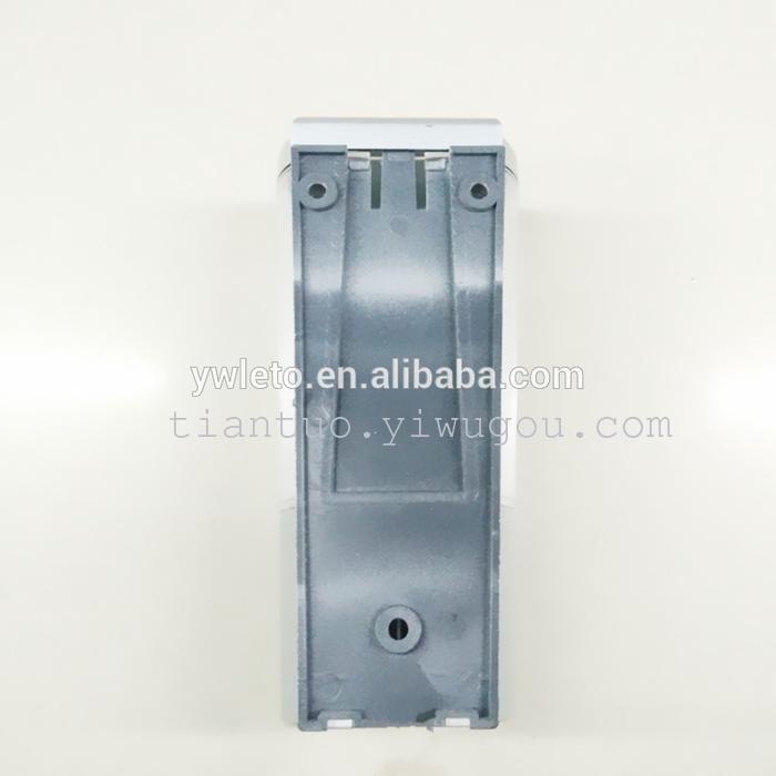 Hotel bathroom portable toilet plastic hand soap dispenser