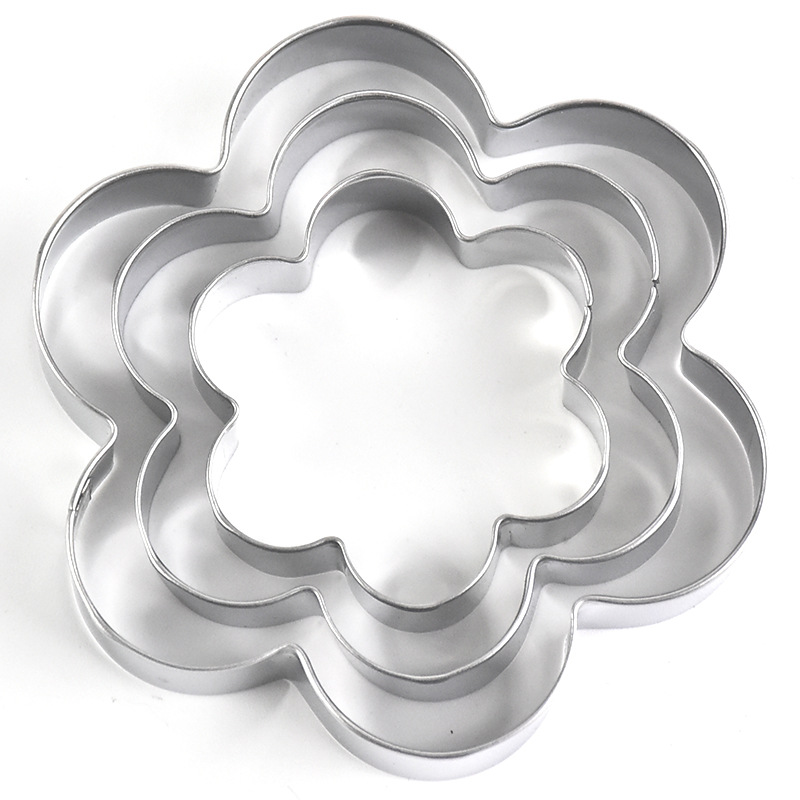 Factory Supplier Stainless Steel Cookie Cutter Baking Tool Cake Mold Card Set Cookie Cutter
