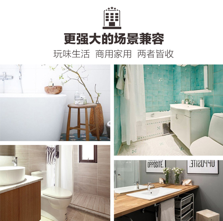 Hotel bathroom manual soap dispenser kitchen bathroom hand sanitizer bottle shower gel soap box